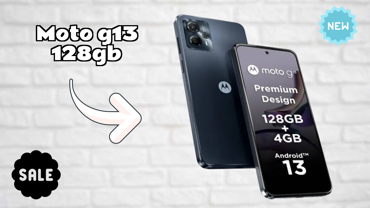 Moto G13 128GB RAM Performance: 4 GB RAM Gaming Test
