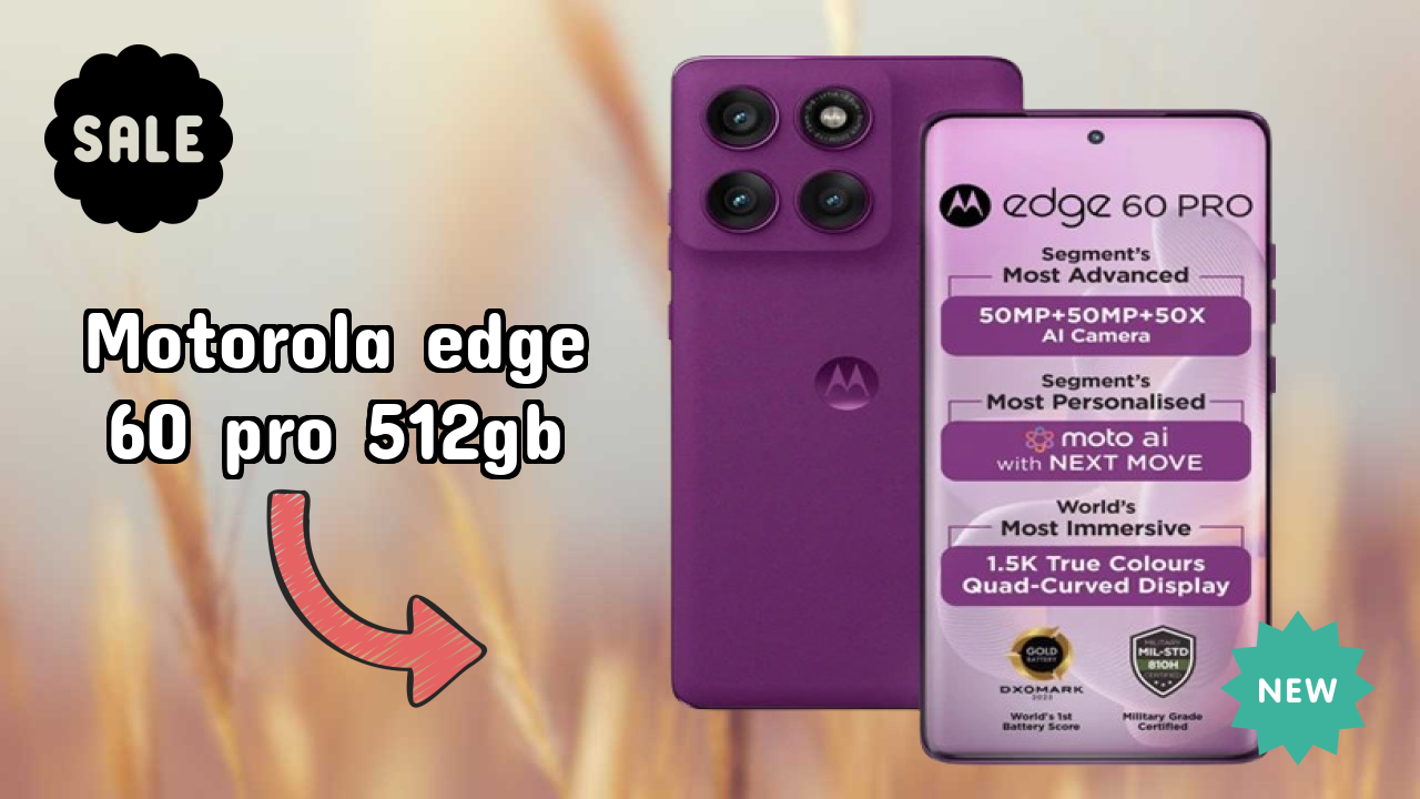 Motorola Edge 60 Pro 512GB vs iPhone: Which Offers Better Value?