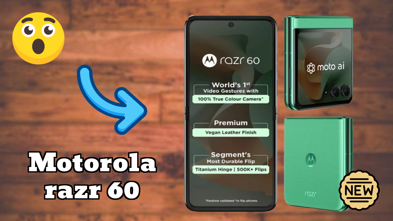 Motorola Razr 60 Display Technology: 6.9 Inches (17.53 Cm) Screen