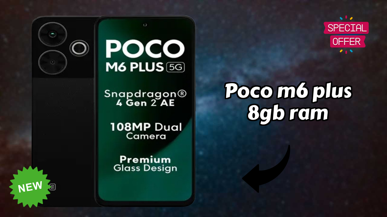 POCO M6 Plus 8GB RAM Price Analysis: ₹10,374 Good Investment?