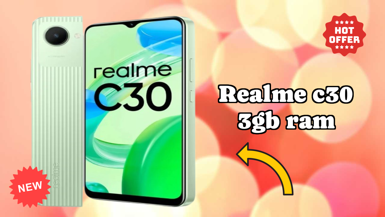 Realme C30 3GB RAM Price Drop Alert: Now at ₹6,999