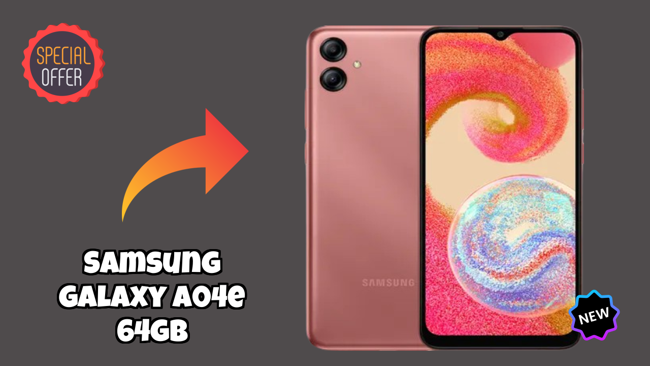 Samsung Galaxy A04e 64GB Display Quality: PLS LCD Explained