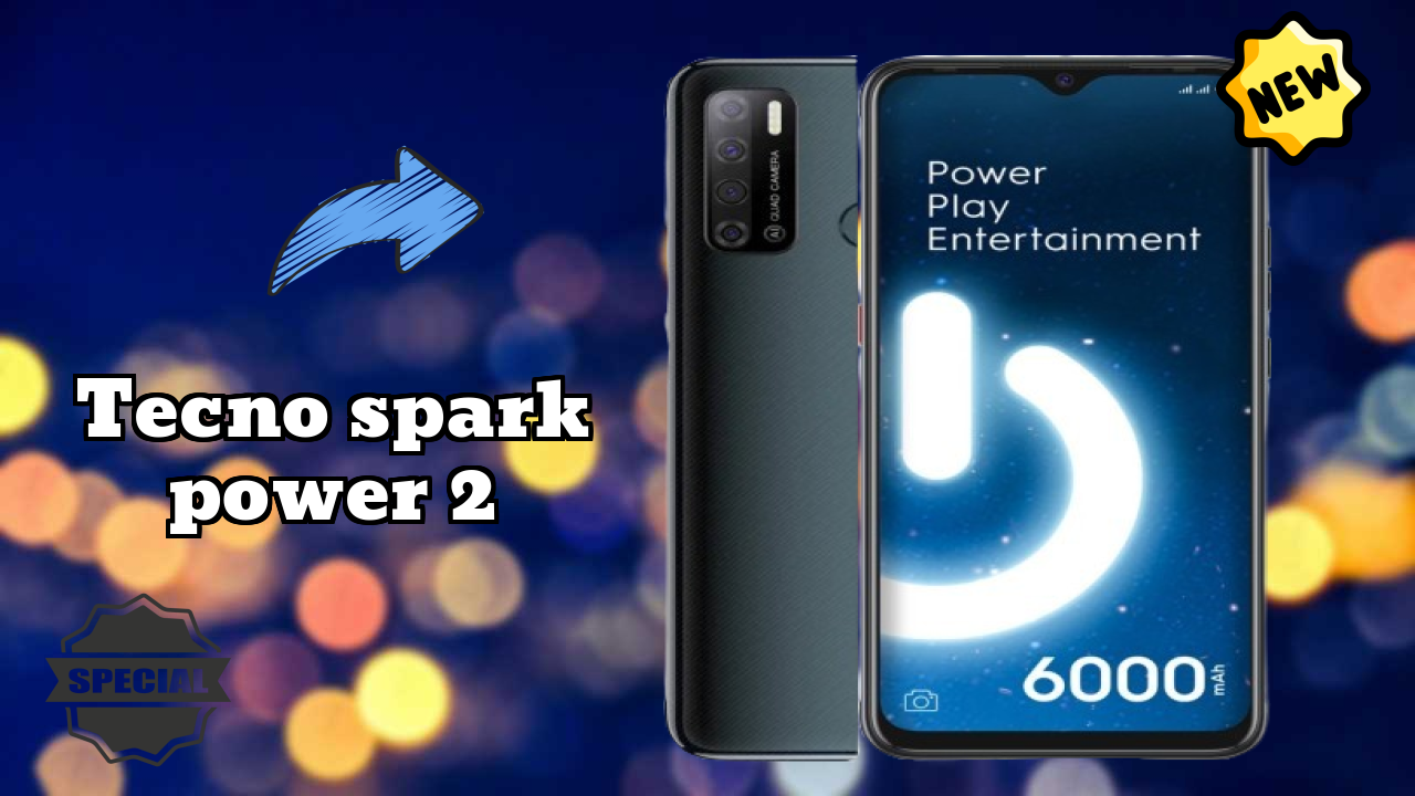 Tecno Spark Power 2 - Best Phone Under ₹9,949 in India Right Now