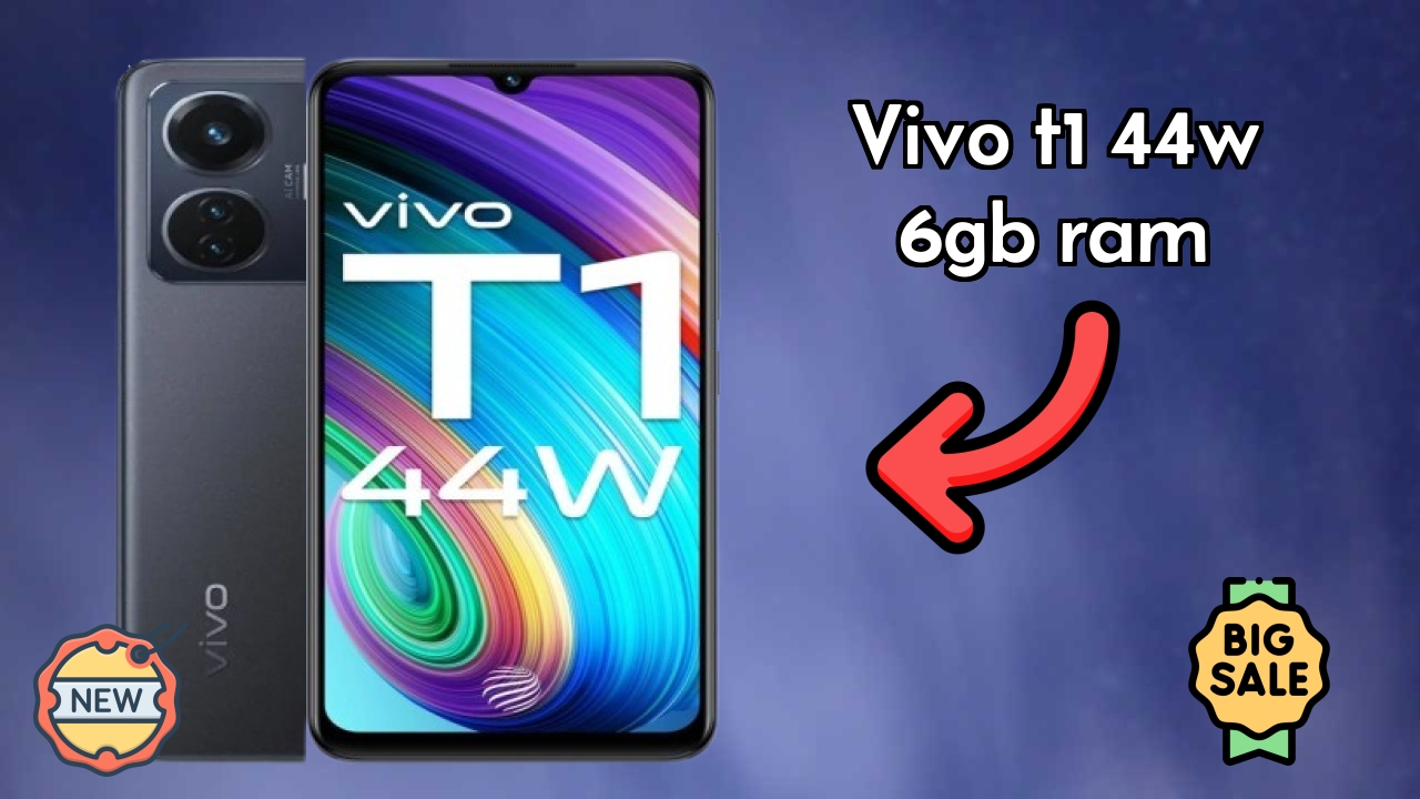 Vivo T1 44W 6GB RAM Display Technology: AMOLED Review