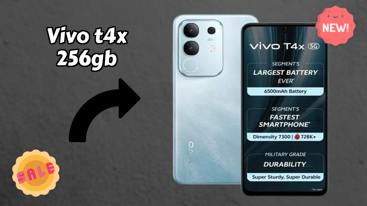 Vivo T4X 256GB RAM Test: 8 GB RAM Handles Heavy Tasks